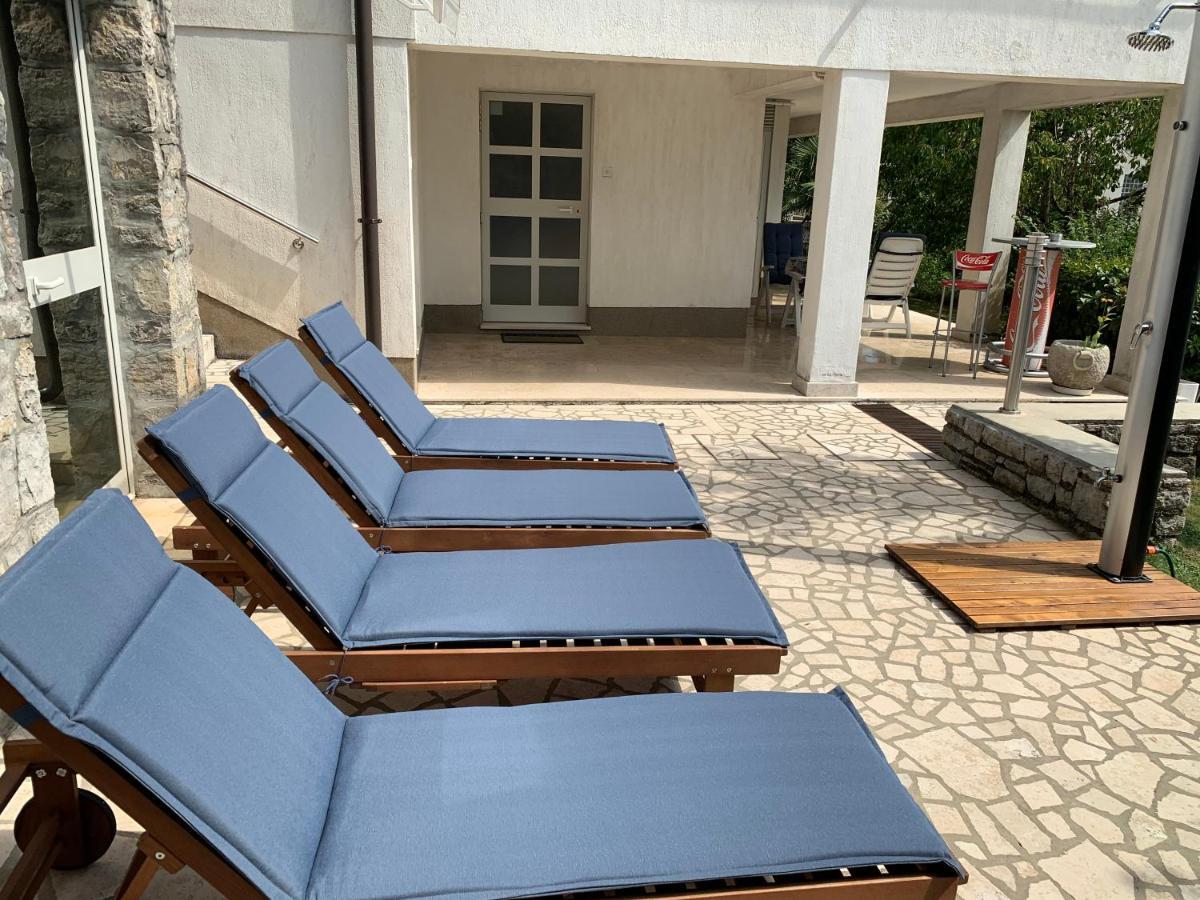 Deluxe Apartment Dora With A Private Parking, Terrace And See View リエカ エクステリア 写真